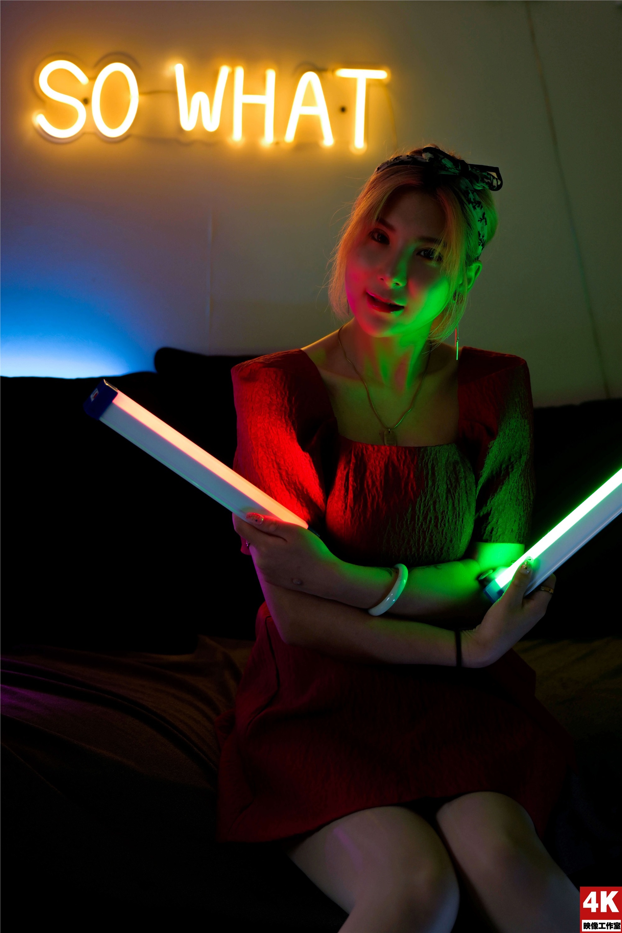 Ligui丽柜 2022.08.17 氛围灯下的肉丝 小發